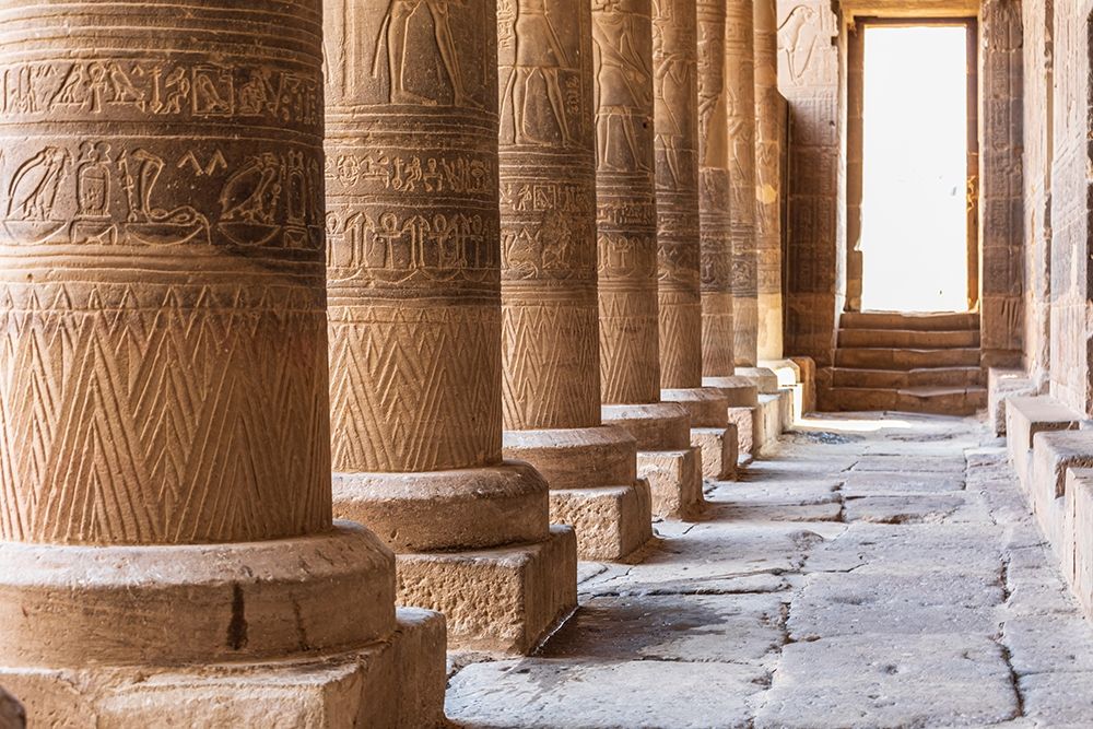 Africa-Egypt-Aswan Philae Temple on Agilkia Island in the Nile River